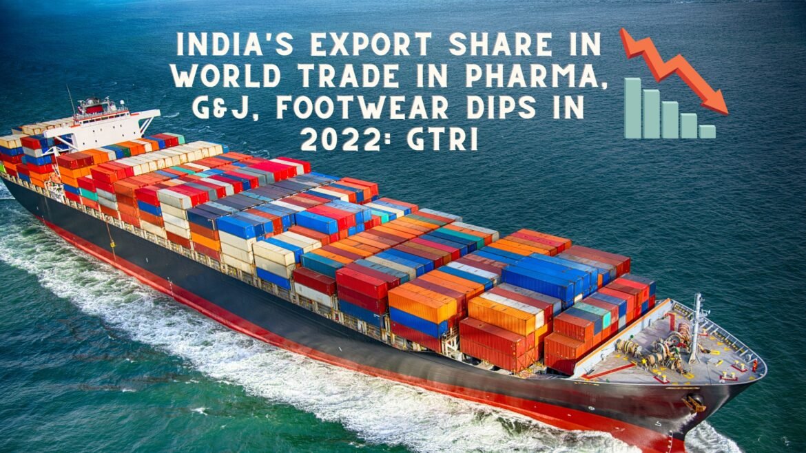 India's export share in world trade 2022