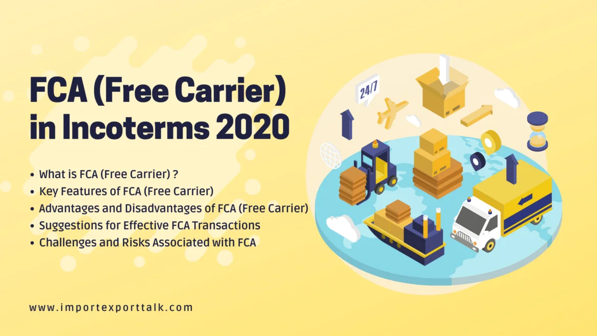 FCA Incoterms 2020